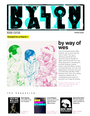 NYLON Daily: By Way of Wes Anderson + One Night Stands!